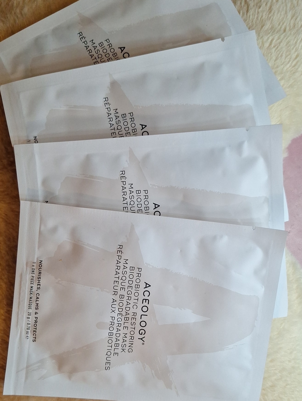 Aceology Probiotic Restoring Moisture Mask. Set Of 4